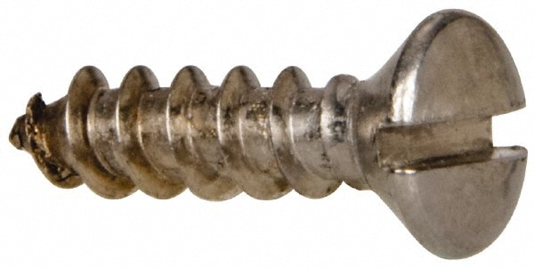 Value Collection R58005390 Sheet Metal Screw: #10, Oval Head, Slotted Image