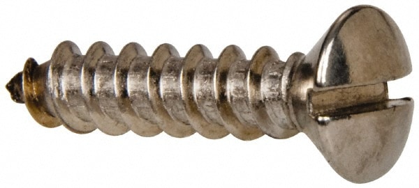 Value Collection R58005404 Sheet Metal Screw: #12, Oval Head, Slotted Image