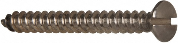 Value Collection R58005410 Sheet Metal Screw: #12, Oval Head, Slotted Image