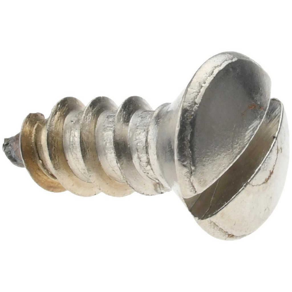Value Collection R58005412 Sheet Metal Screw: #14, Oval Head, Slotted Image
