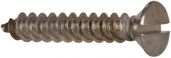 Value Collection R58005418 Sheet Metal Screw: #14, Oval Head, Slotted Image