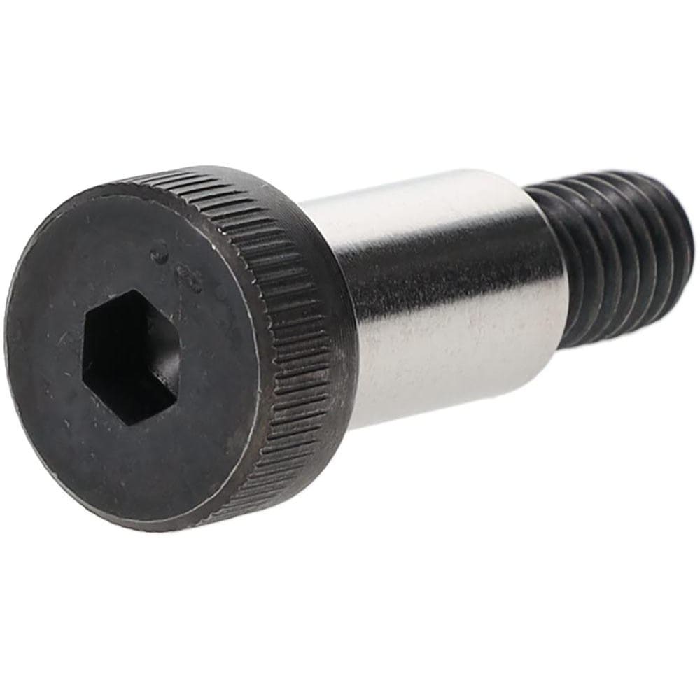 Made in USA 80026 Shoulder Screw: 1/2" Shoulder Dia, 7/8" Shoulder Length, 3/8-16, 4037 Alloy Steel, Hex Socket Image