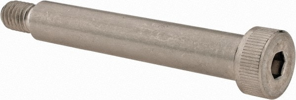 Made in USA 73199 Shoulder Screw: 1/2" Shoulder Dia, 3" Shoulder Length, 3/8-16, 18-8 & 300, Stainless Steel, Hex Socket Image