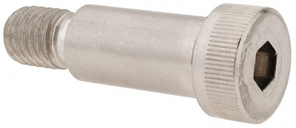 Made in USA 73238 Shoulder Screw: 5/8" Shoulder Dia, 1-1/4" Shoulder Length, 1/2-13, 18-8 & 300, Stainless Steel, Hex Socket Image