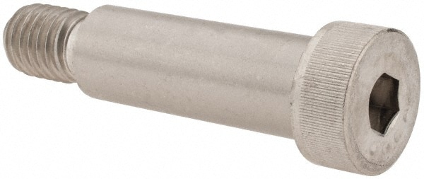 Made in USA 73244 Shoulder Screw: 5/8" Shoulder Dia, 1-3/4" Shoulder Length, 1/2-13, 18-8 & 300, Stainless Steel, Hex Socket Image