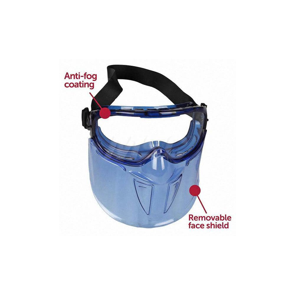 S&L Face Shield Full Coverage Reusable Mask With Built-in Glasses Medical Use