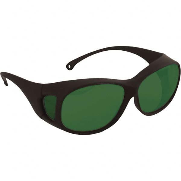 KleenGuard 21917 Safety Glass: Scratch-Resistant, Green Lenses, Full-Framed, UV Protection 