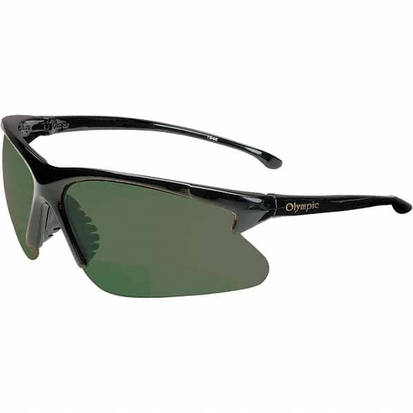 KleenGuard 20559 Magnifying Safety Glasses: +2.5, Green Lenses 