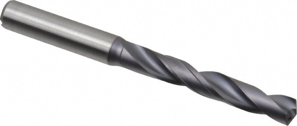 Kennametal 3640772 Jobber Length Drill Bit: 0.3438" Dia, 140 °, Solid Carbide Image