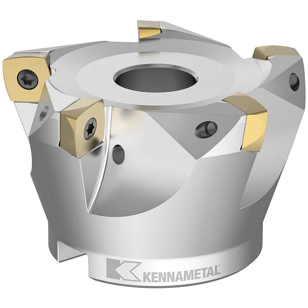 2-1/2" Cut Diam, 1" Arbor Hole Diam, Indexable Square-Shoulder Face Mill