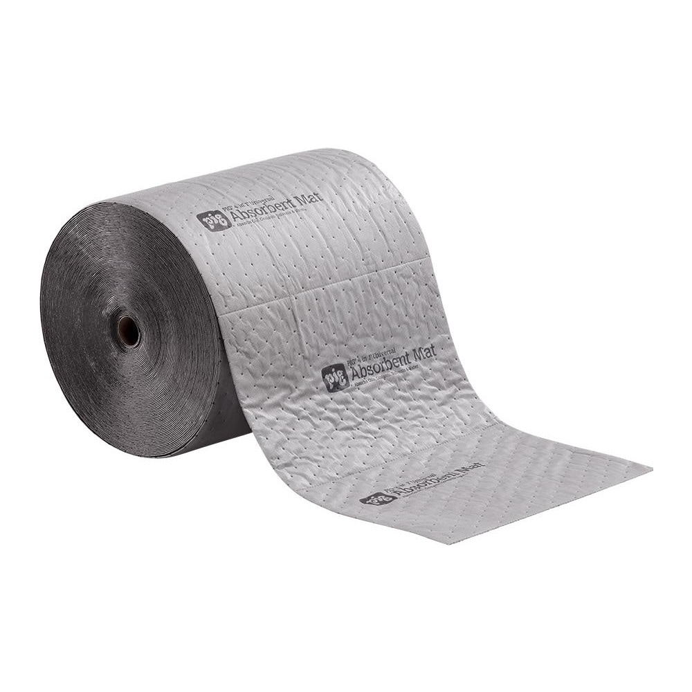 Pads, Rolls & Mats; Product Type: Roll ; Application: Universal ; Overall Length (Feet): 150.00 ; Width (Decimal Inch - 4 Decimals): 16.0000 ; Material: Polypropylene ; Fluids Absorbed: Oil; Coolants; Solvents; Water; Universal