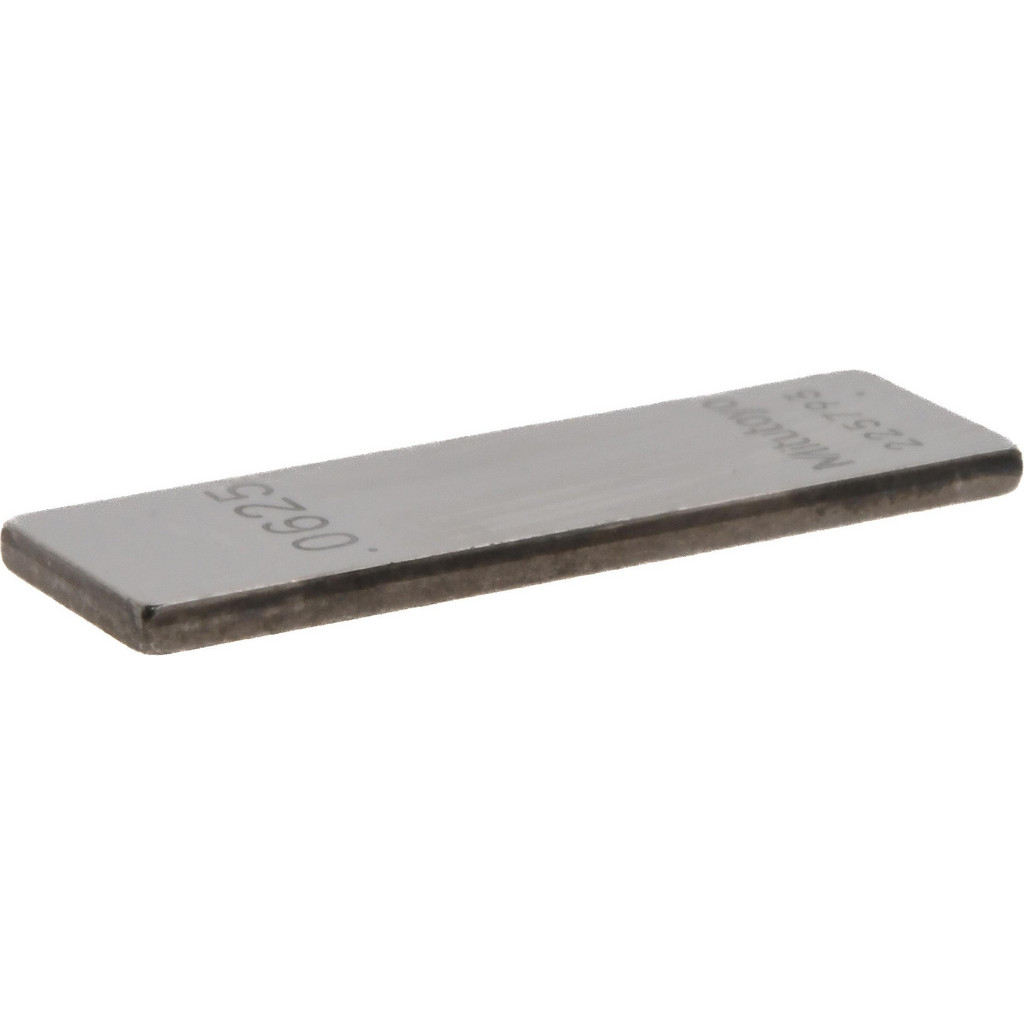 Mitutoyo Rectangle Steel Gage Block: 0.0625", Grade 0 | Part #611303-531
