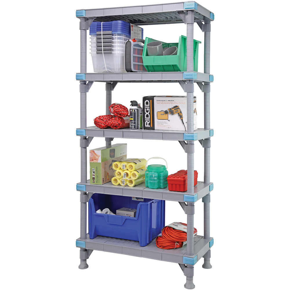 Quantum Storage - Plastic Shelving: Shelving Type: Free Standing; Shelf ...