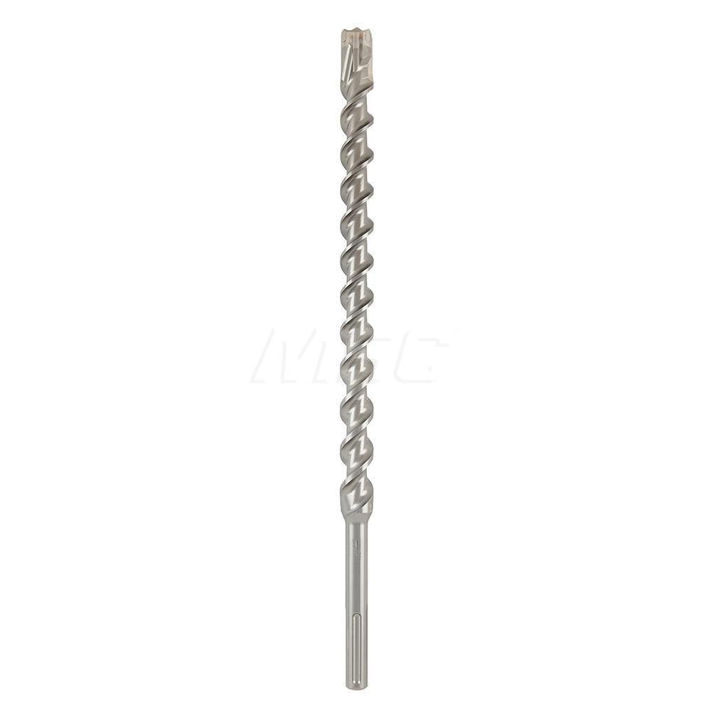 1" Diam, SDS-Max Shank, Carbide-Tipped Rotary & Hammer Drill Bit