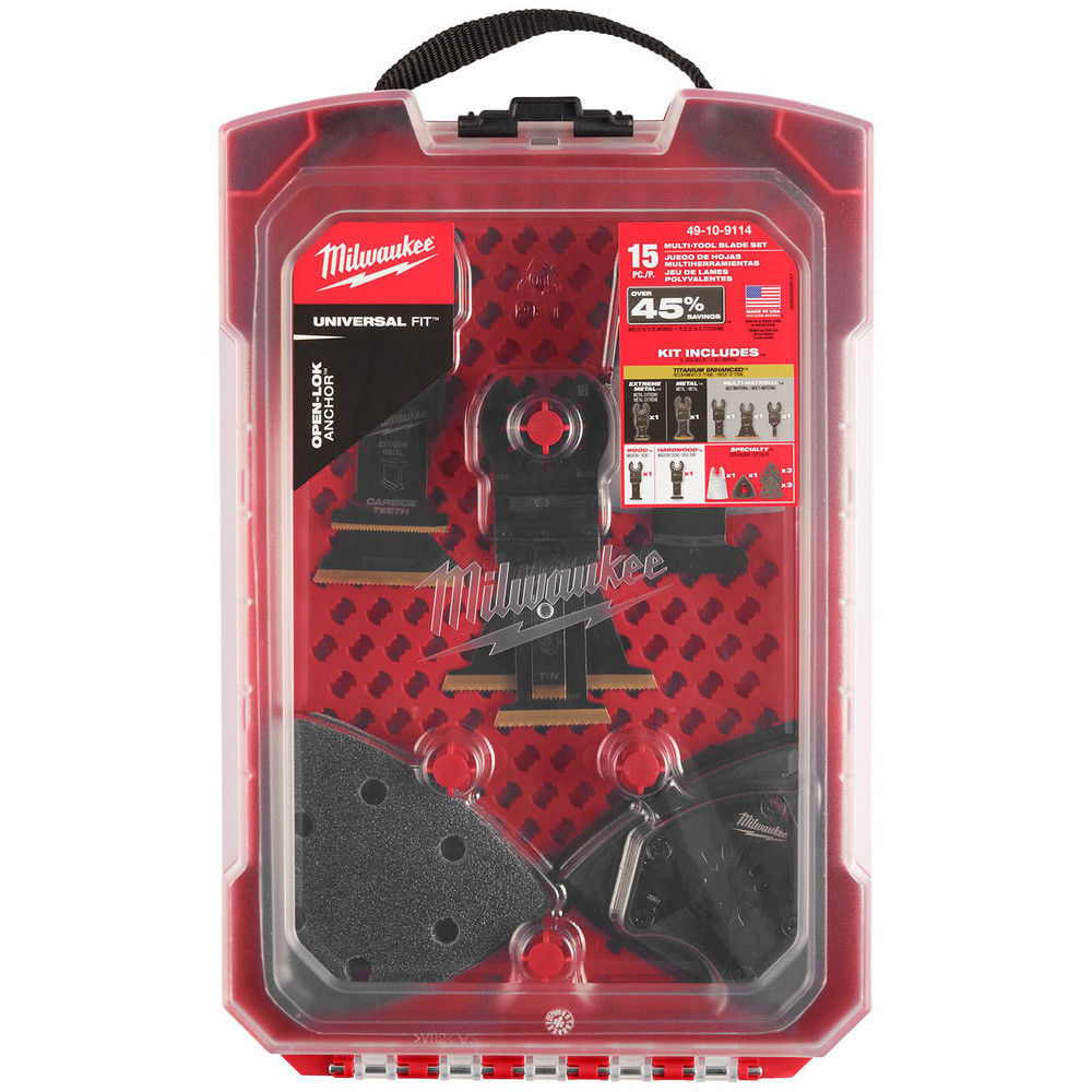 Milwaukee Tool - Multi-Tool Blade Kit: Use with Multiple Multi-Tools ...