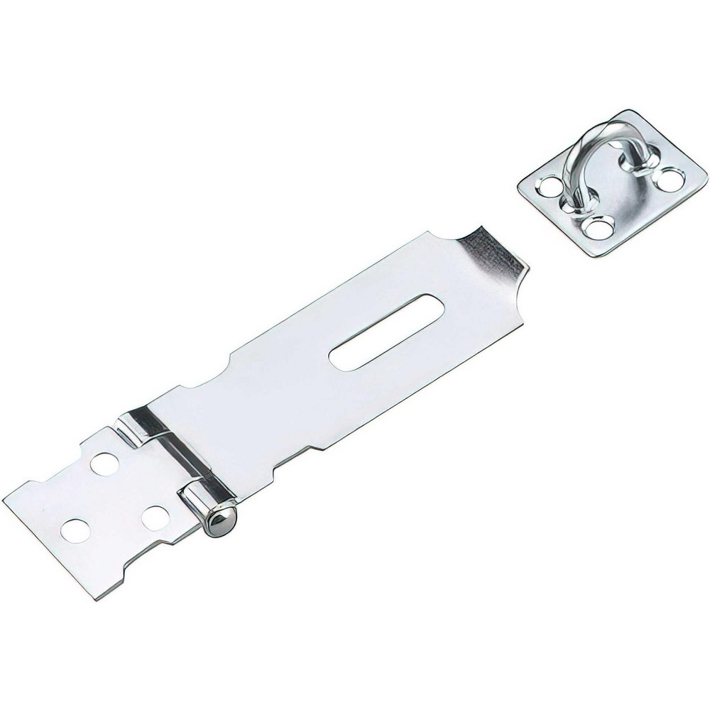 Onward Hasps; Hasp Type Conventional; Material Steel; Arm Length 2.65 in; Finish Zinc; Arm