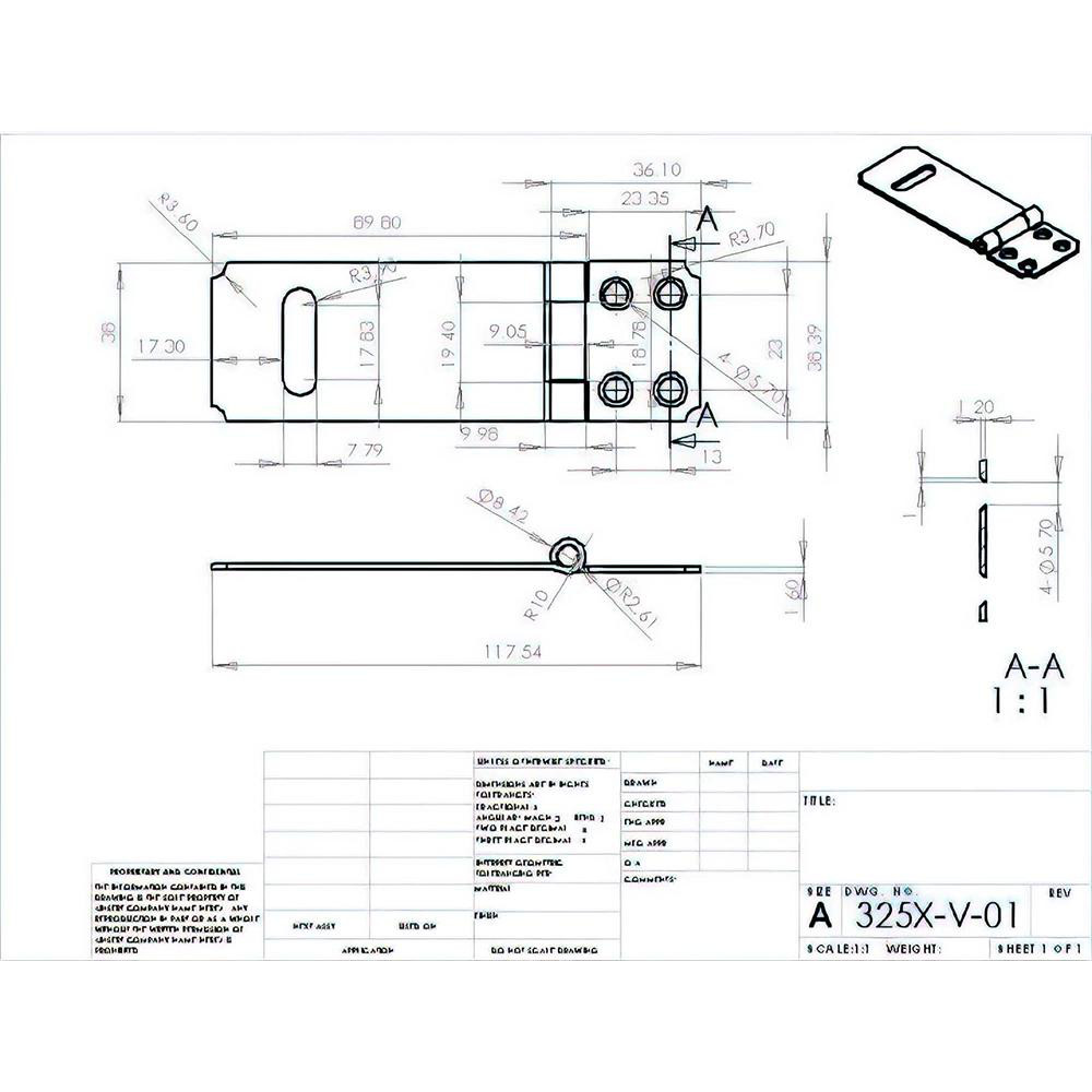 その他 HASP-36 Onward - Hasps: Hasp Type: Conventional; Material: Steel | MSC Direct