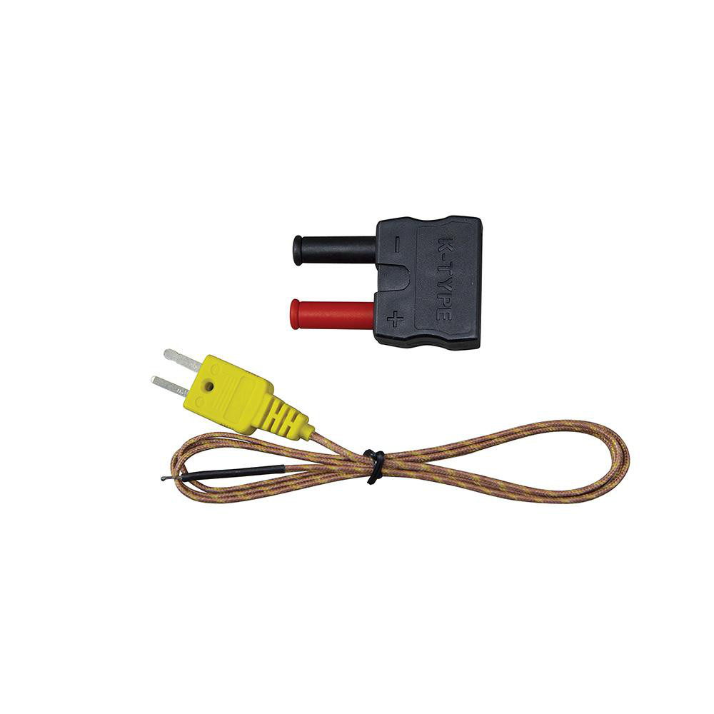 Klein Tools Thermocouple Probe Accessories: K-Type Thermocouple Module, Any Clamp or Digital Multimeter that Measures Temperature, K, Plug