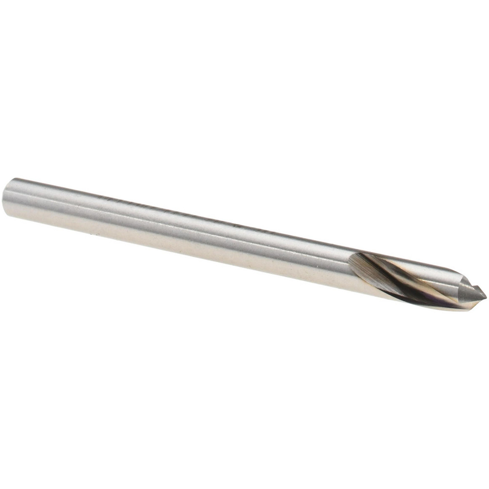 Spotting Drill: 4 mm Dia, 90 ° Point, 2-1/16" OAL, Cobalt M-35 (HSS-E)