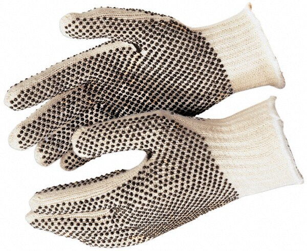 General Purpose Work Gloves: Large, Cotton Blend