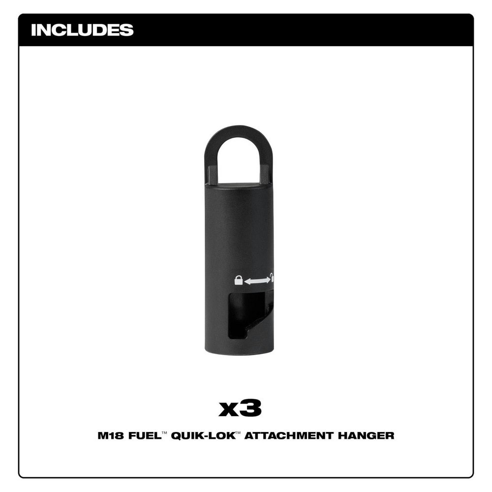 Power Lawn & Garden Equipment Accessories; Accessory Type: Hanger ; For Use With: M18 FUEL QUIK-LOK Attachments ; UNSPSC Code: 27112800
