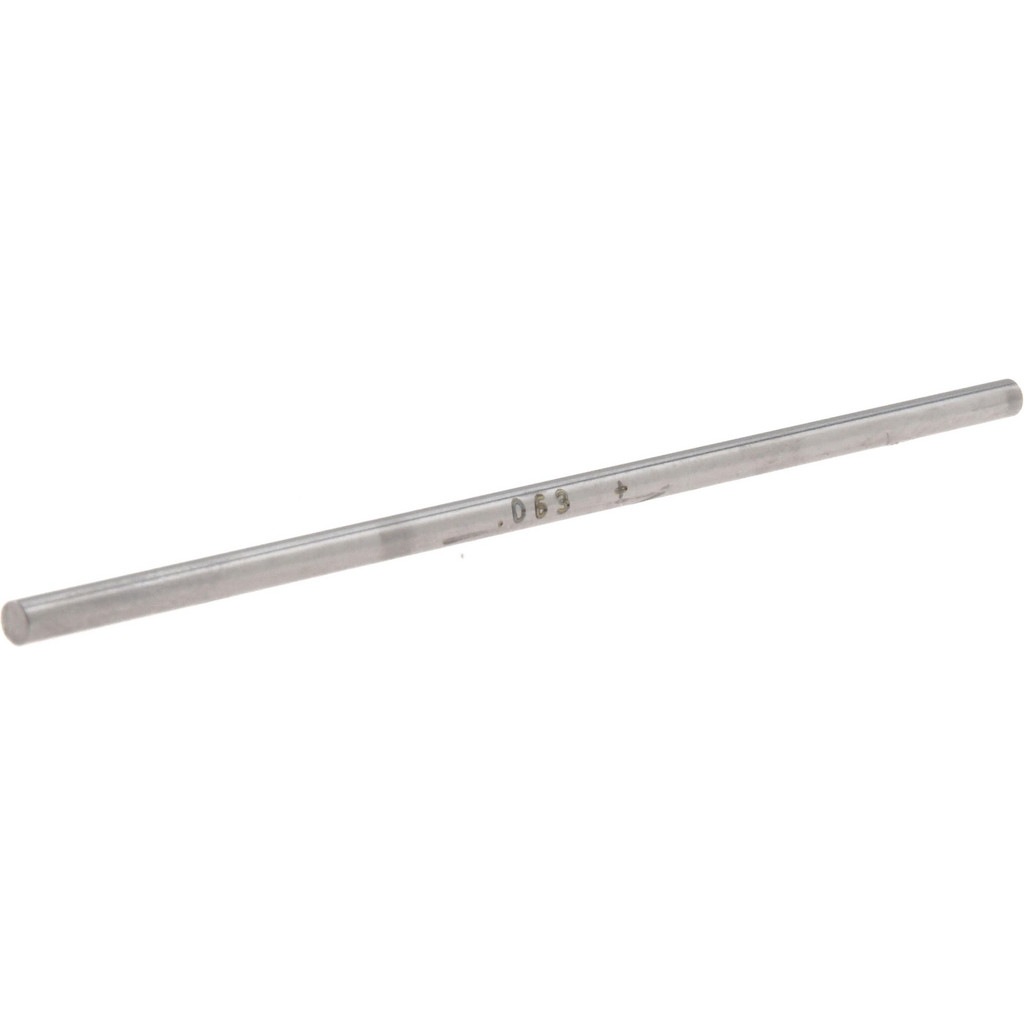 Vermont Gage Class ZZ Plus Plug Gage: 0.0630" Dia, 2.0000" OAL - 0.000200" Tolerance, 10 Micro | Part #111106300