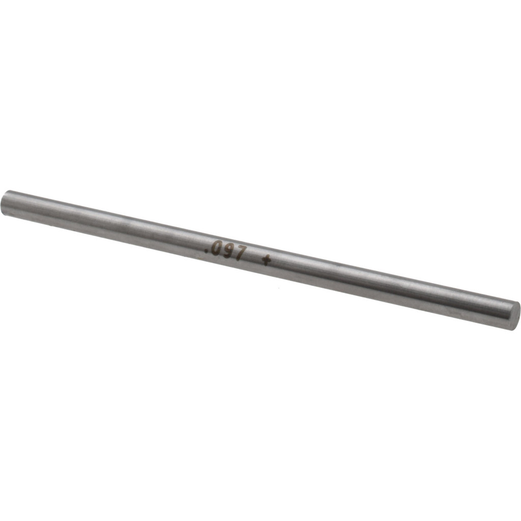 Vermont Gage Class ZZ Plus Plug Gage: 0.0970" Dia, 2.0000" OAL - 0.000200" Tolerance, 10 Micro | Part #111109700