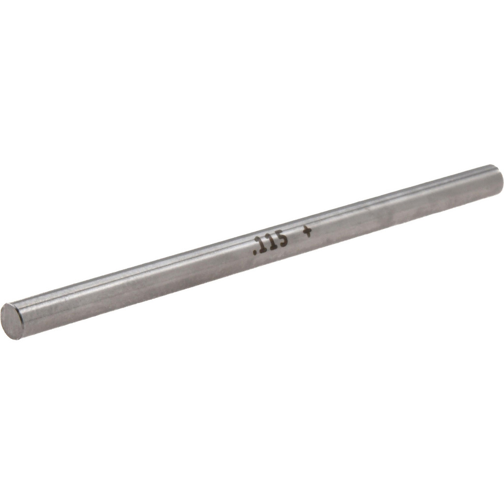Vermont Gage Class ZZ Plus Plug Gage: 0.1150" Dia, 2.0000" OAL - 0.000200" Tolerance, 10 Micro | Part #111111500