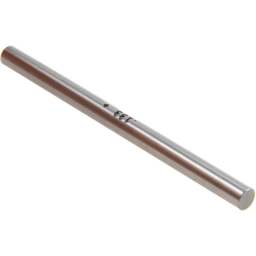 Vermont Gage Class ZZ Plus Plug Gage: 0.1330" Dia, 2.0000" OAL - 0.000200" Tolerance, 10 Micro | Part #111113300