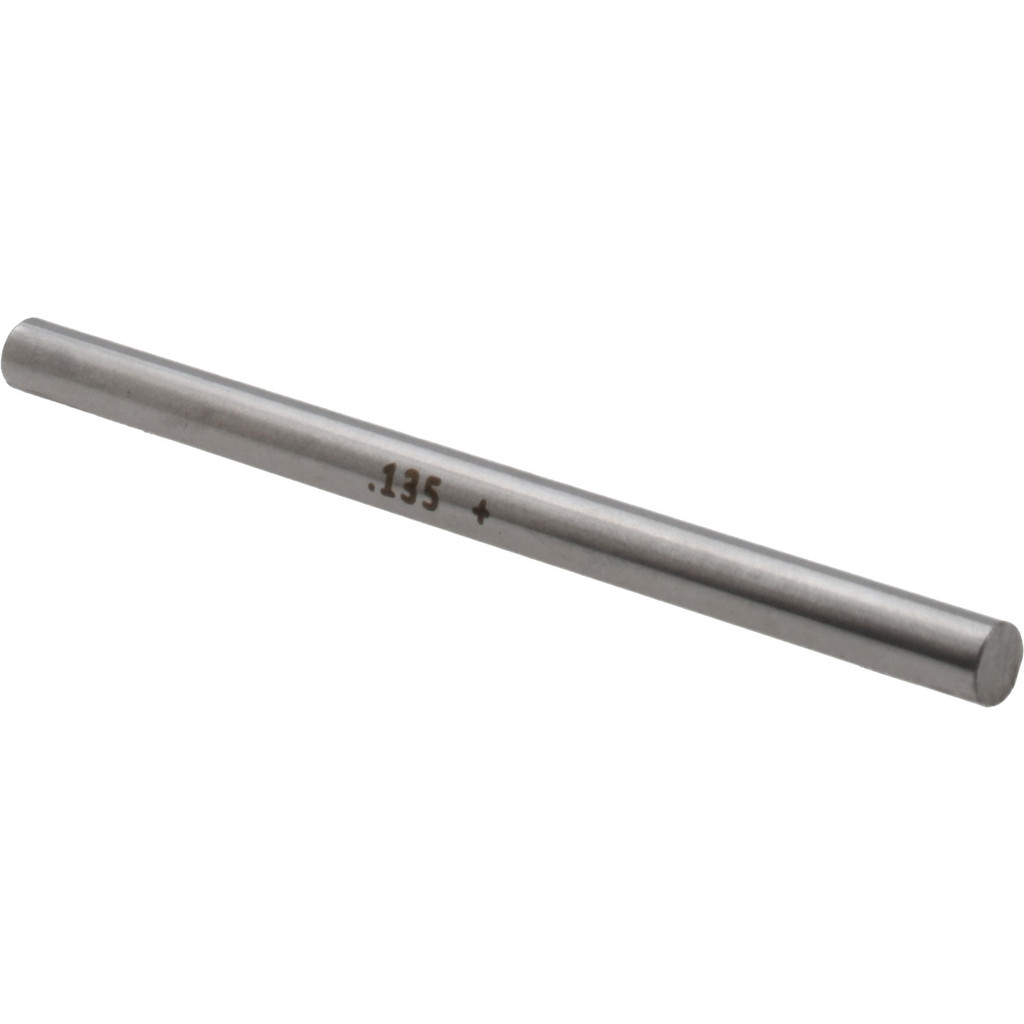 Vermont Gage Class ZZ Plus Plug Gage: 0.1350" Dia, 2.0000" OAL - 0.000200" Tolerance, 10 Micro | Part #111113500