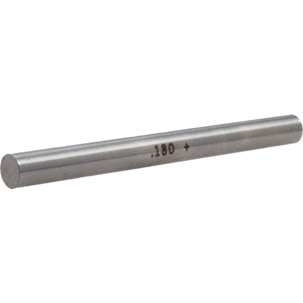 Vermont Gage Class ZZ Plus Plug Gage: 0.1800" Dia, 2.0000" OAL - 0.000200" Tolerance, 10 Micro | Part #111118000