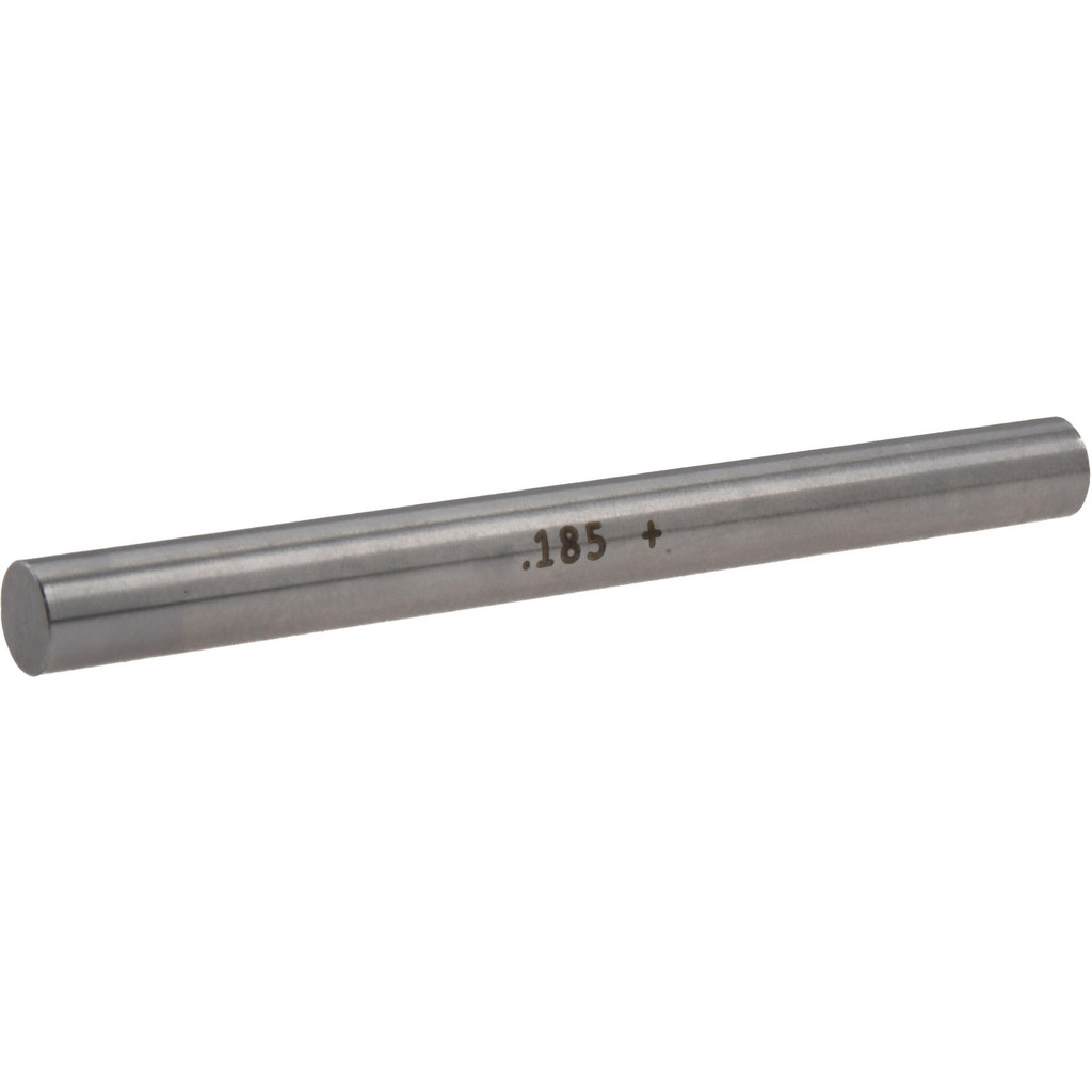 Vermont Gage Class ZZ Plus Plug Gage: 0.1850" Dia, 2.0000" OAL - 0.000200" Tolerance, 10 Micro | Part #111118500