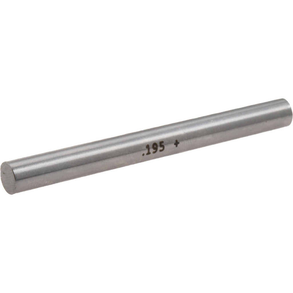 Vermont Gage Class ZZ Plus Plug Gage: 0.1950" Dia, 2.0000" OAL - 0.000200" Tolerance, 10 Micro | Part #111119500