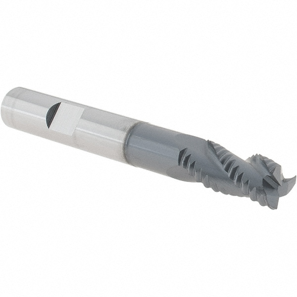 Iscar 5621024 Corner Chamfer End Mill: 0.375" Dia, 0.75" LOC, 3 Flute, 0.02" Chamfer Width, Solid Carbide Image