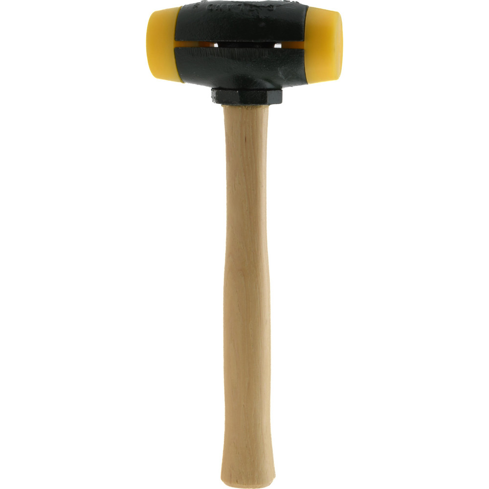 Garland 31003 Rawhide Face Hammer - 2-3/4 Lb, Wood Handle, 1-3/4" Face | Non-Marring Hammer For Metalwork
