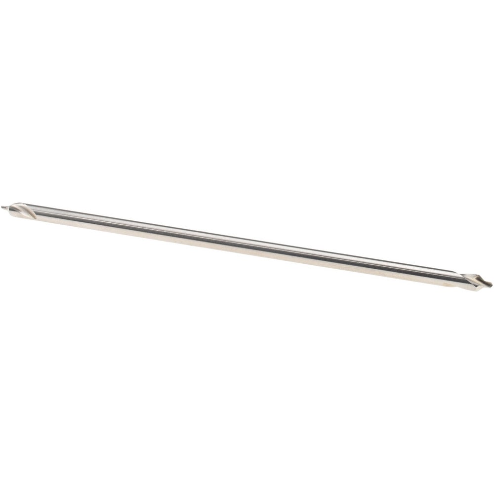 Combo Drill & Countersink: #2, 3/16" Body Dia, 1180, High Speed Steel