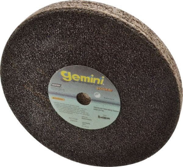 Norton 66253006883 Surface Grinding Wheel: 8" Dia, 1" Thick, 5/8" Hole, 16 Grit, P Hardness 