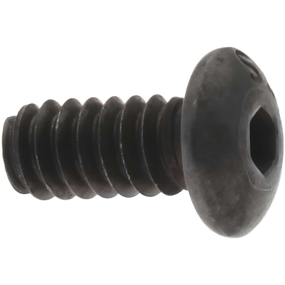 Value Collection - Button Socket Cap Screw: #6-32, 5/16" Length Under ...