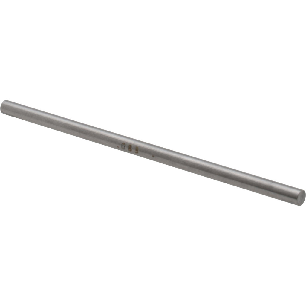 Vermont Gage Class ZZ Minus Plug Gage: 0.0830" Dia, 2" OAL - 10 Micro | Part #111208300
