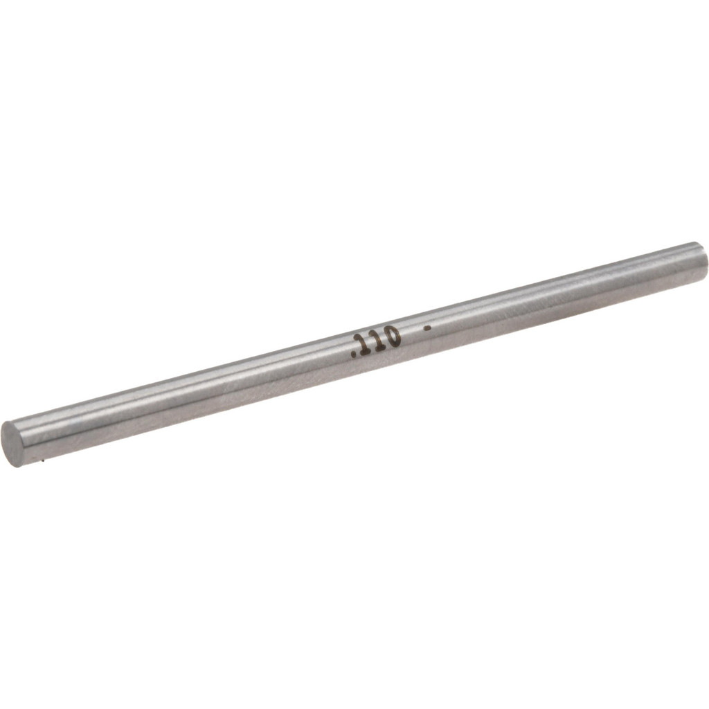 Vermont Gage Class ZZ Minus Plug Gage: 0.1100" Dia, 2" OAL - 10 Micro | Part #111211000