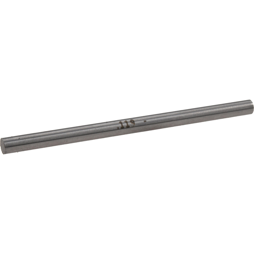 Vermont Gage Class ZZ Minus Plug Gage: 0.1190" Dia, 2" OAL - 10 Micro | Part #111211900