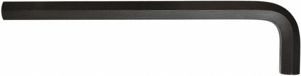 L-Handle Hex Key: 5/8", Hex End, Long Arm - 9-51/64" OAL