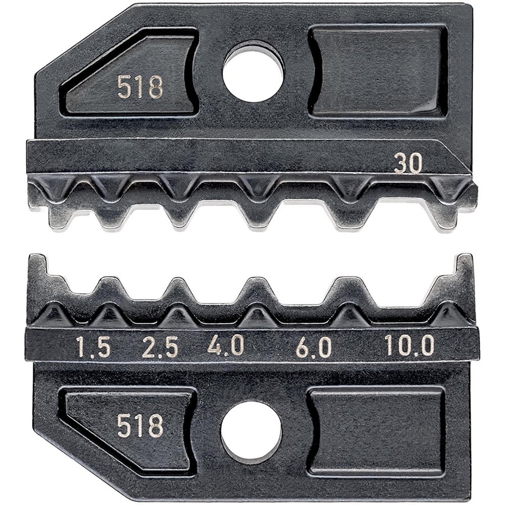 Knipex - Crimper Dies; Tool Type: Crimping Die; Size: 16, 8 AWG; Color ...