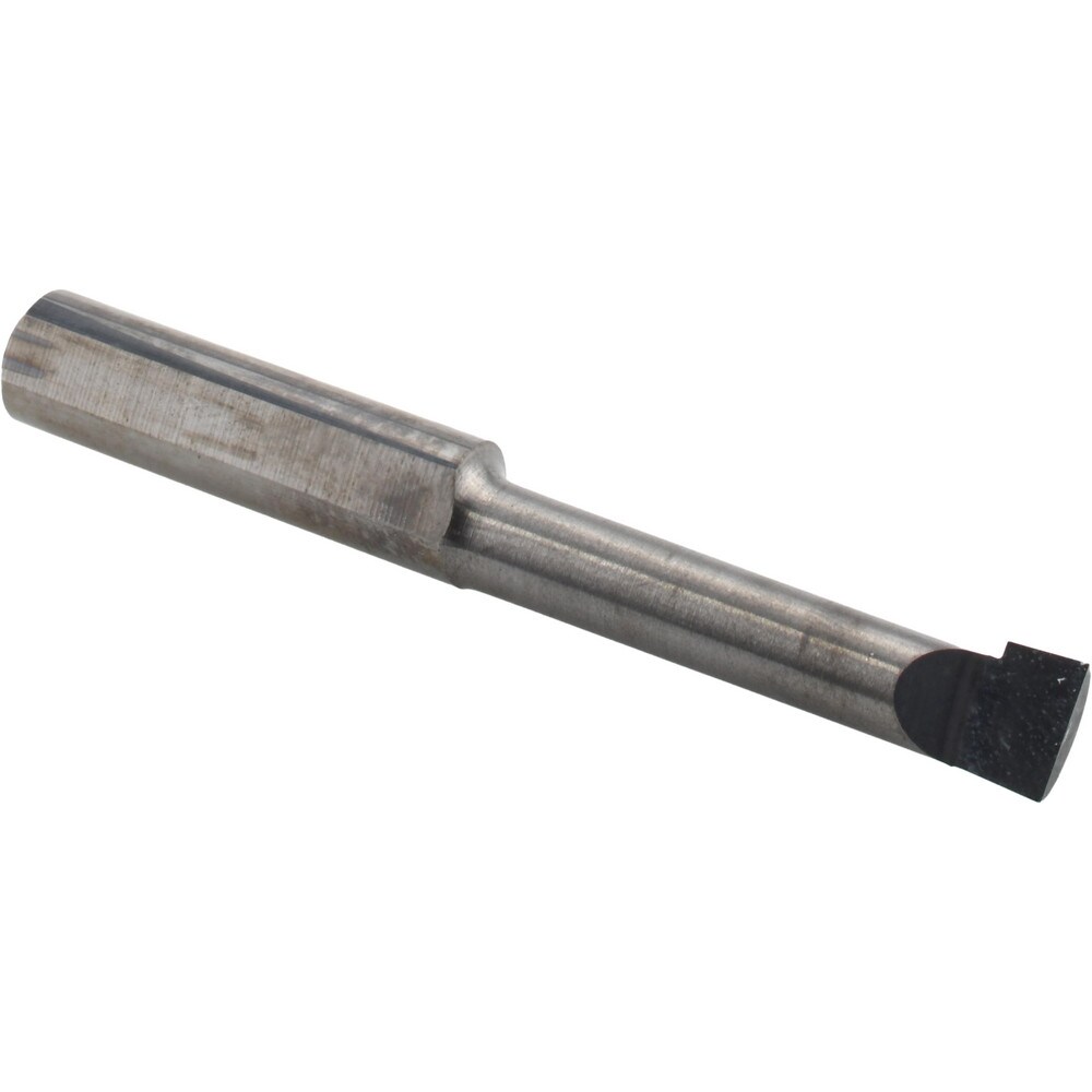 Boring Bar: 0.2900" Min Bore Dia, 1-1/4" Max Bore Depth, Right Hand, 5/16" Shank Dia, Micrograin Solid Carbide