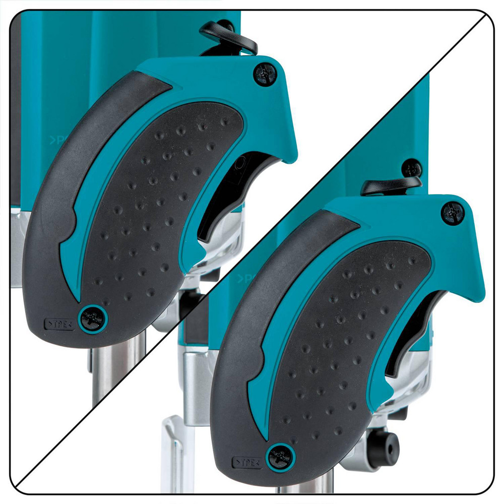 Makita Electric Routers; Collet Size 1/2", 1/4"; Router Type Plunge Base; Amperage 15.0000