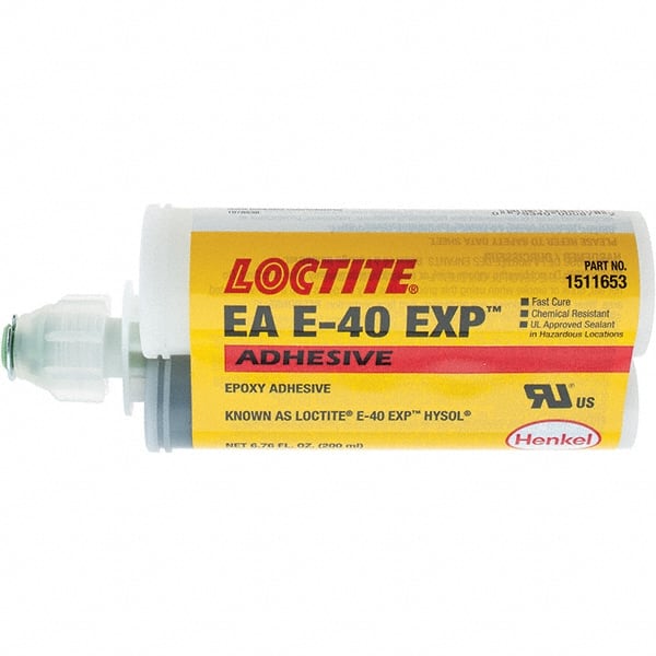 Loctite Two-Part Epoxy: 200 mL, Cartridge Adhesive MPN:1511653