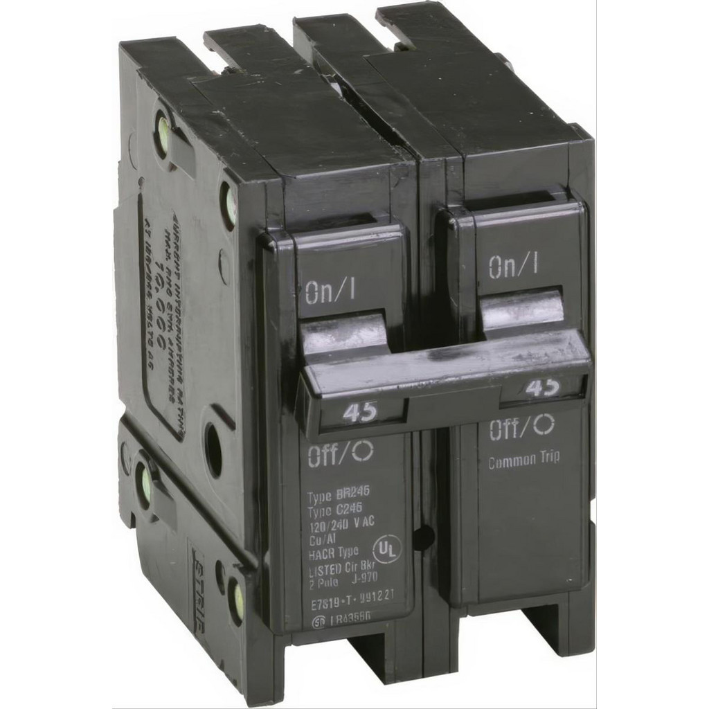 Eaton Cutler-Hammer 45A/2POLE 120/240V BR BREAKER | Part #BR245