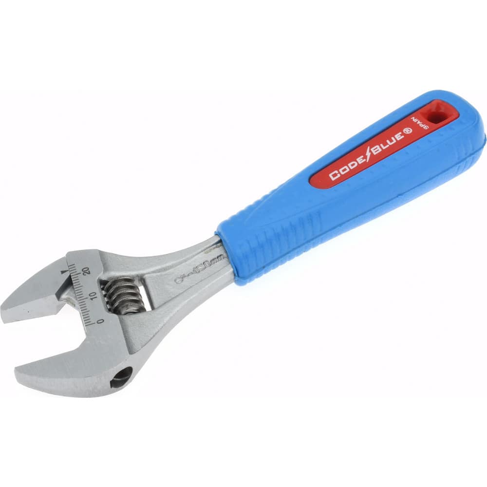 Adjustable Wrench: 6-1/4" OAL