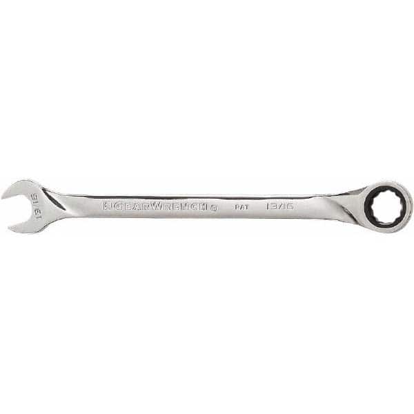 GEARWRENCH 85124D Combination Wrench: 15 ° Offset 