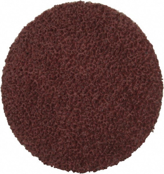 Quick-Change Disc: Twist, 2" Disc Dia, 36 Grit, Aluminum Oxide, Coated